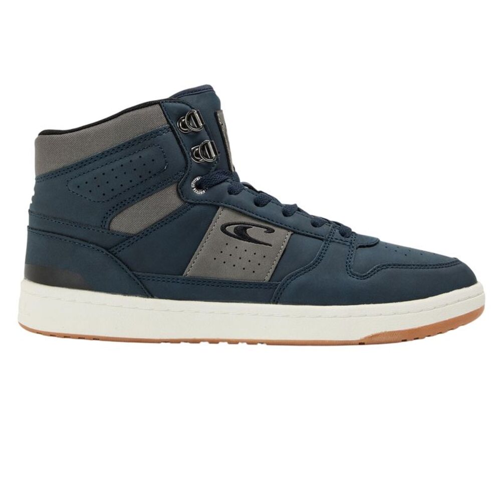 O'Neill Mens Antilpe Canvas High Top Trainers / Blue